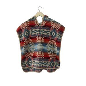 Pendleton Canyonlands Kids’ Hooded Towel Poncho Pullover Southwest One Size